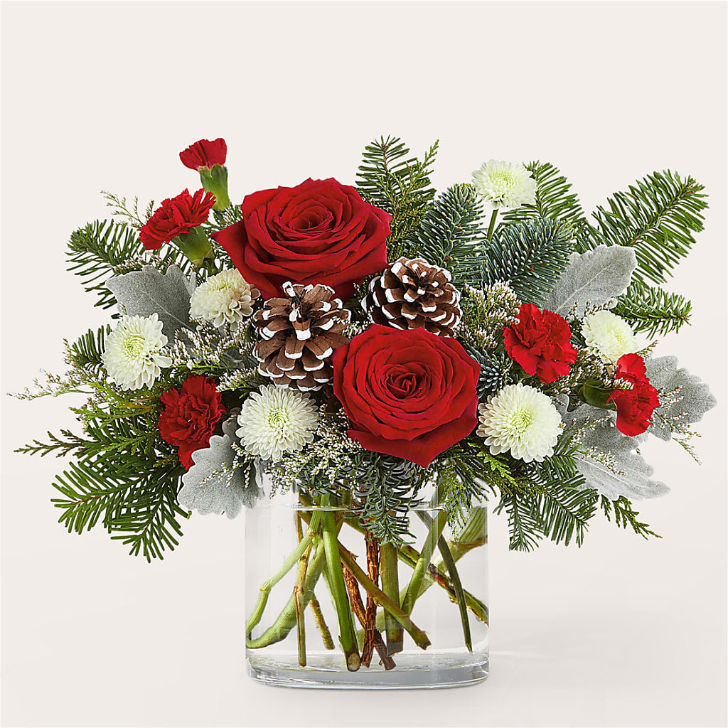 Yule Cheer Bouquet – Caines Flowers, Barberton OH