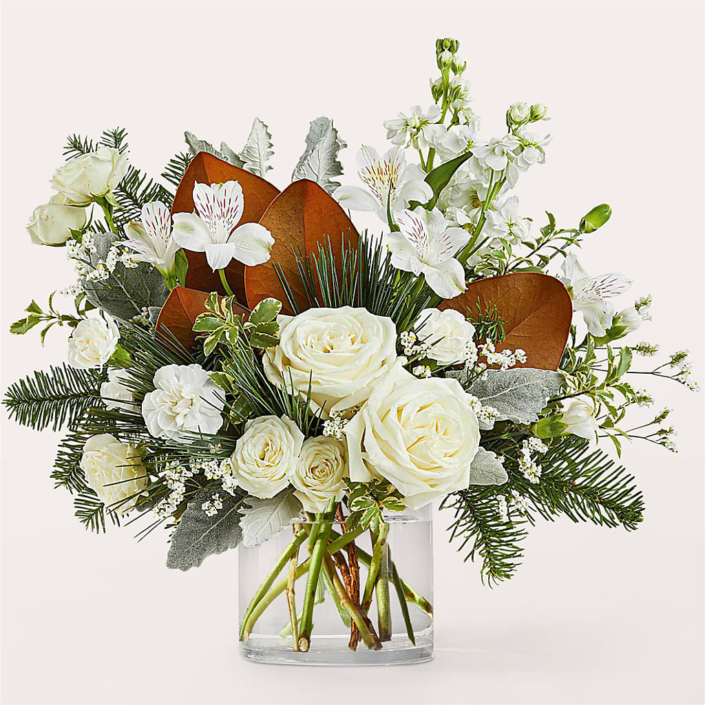 Fresh Snowfall Bouquet – Caines Flowers, Barberton OH