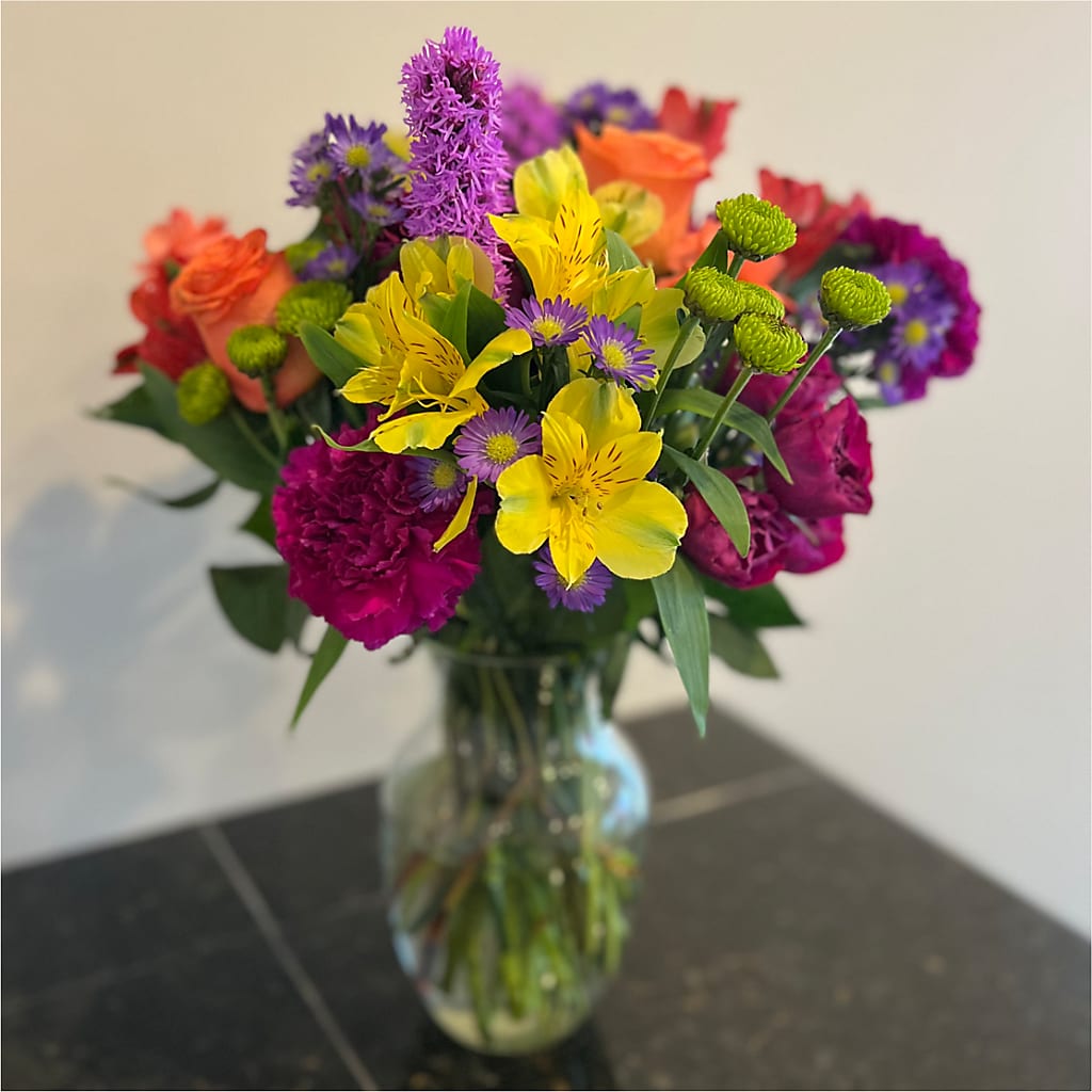 Bold & Bright – A Florist Original –  Caines Flowers, Barberton OH