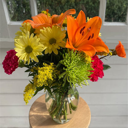 Bold & Bright – A Florist Original –  Caines Flowers, Barberton OH