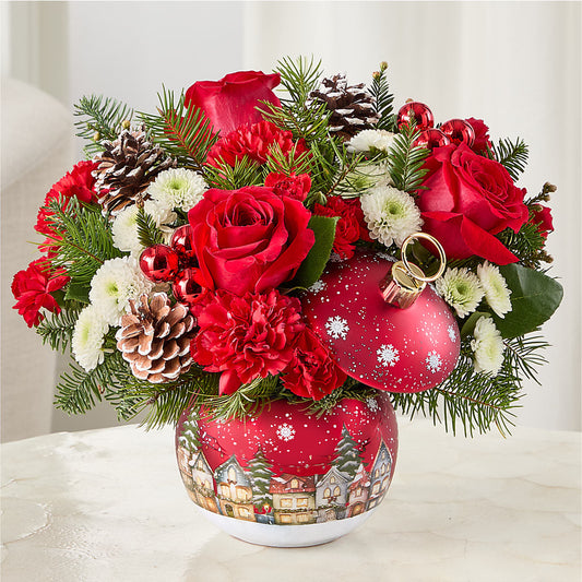Christmas Carols Ornament –  Caines Flowers, Barberton OH