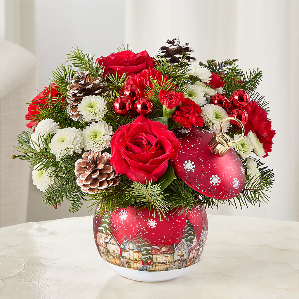 Christmas Carols Ornament –  Caines Flowers, Barberton OH