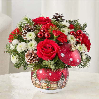 Christmas Carols Ornament –  Caines Flowers, Barberton OH