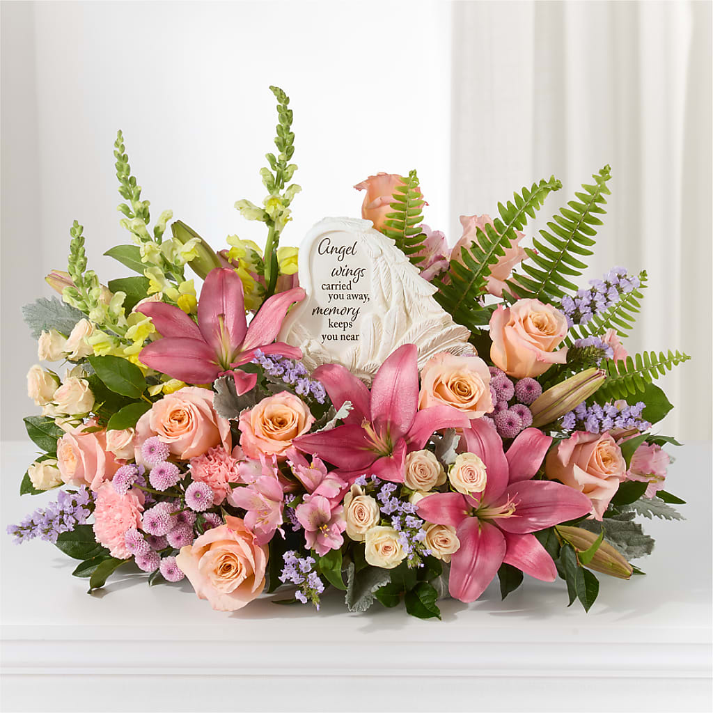 Gentle Light Arrangement –  Caines Flowers, Barberton OH