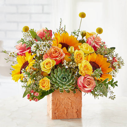 Sunflower Season Bouquet –  Caines Flowers, Barberton OH