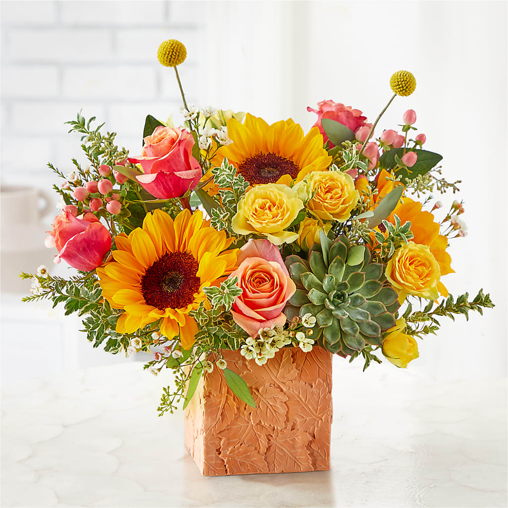 Sunflower Season Bouquet –  Caines Flowers, Barberton OH