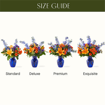 Radiant Citrus Bouquet –  Caines Flowers, Barberton OH