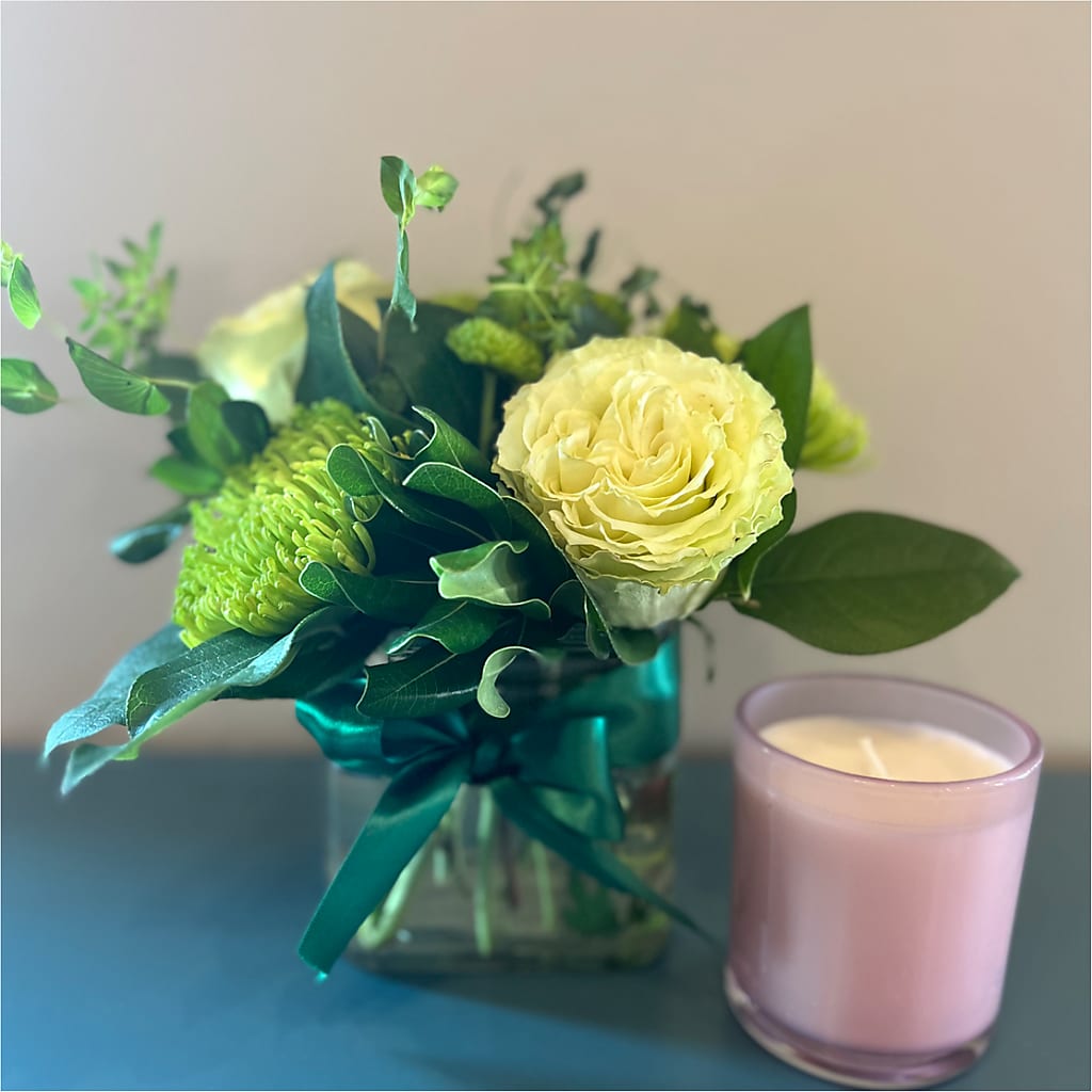 Emerald Forest Bouquet –  Caines Flowers, Barberton OH