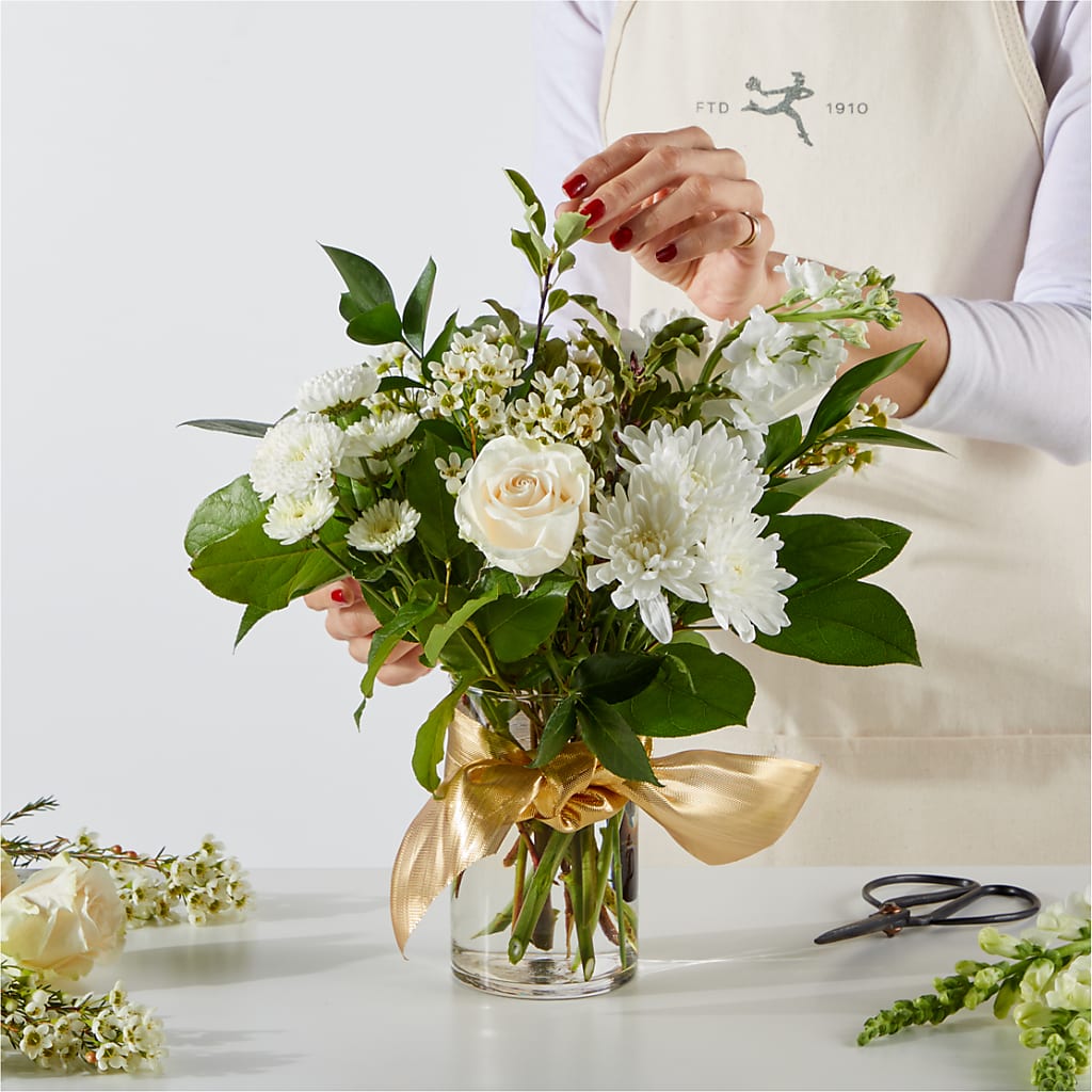 New Beginnings – A Florist Original –  Caines Flowers, Barberton OH
