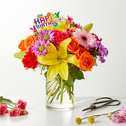 Cue the Confetti - A Florist Original –  Caines Flowers, Barberton OH