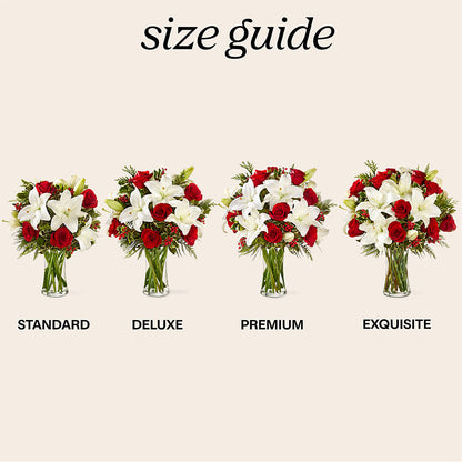 Sparkling Snowflakes Bouquet –  Caines Flowers, Barberton OH