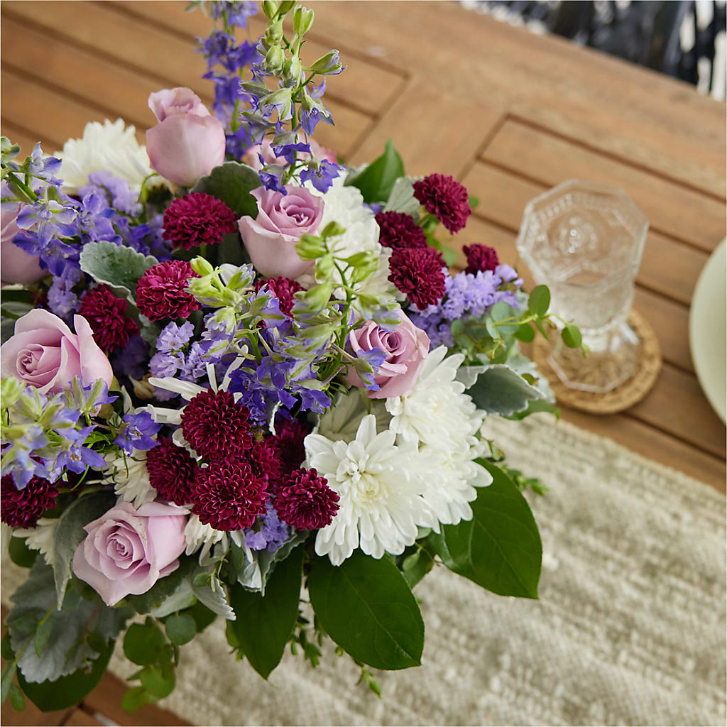 Violet Frost Bouquet –  Caines Flowers, Barberton OH
