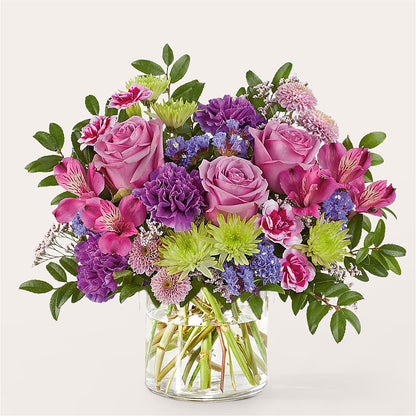 Glass Half Full Bouquet –  Caines Flowers, Barberton OH