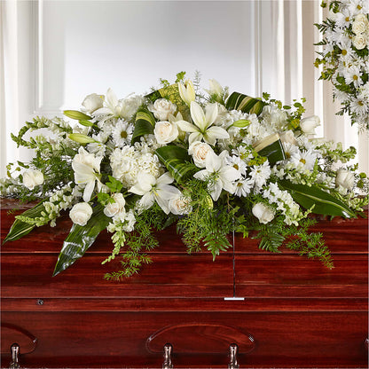 Abundance Casket Spray –  Caines Flowers, Barberton OH