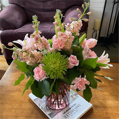 Pretty in Pink Bouquet –  Caines Flowers, Barberton OH