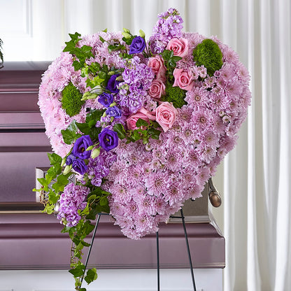 Treasured Love Standing Heart –  Caines Flowers, Barberton OH