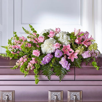 Life's Gratitude Casket Spray –  Caines Flowers, Barberton OH