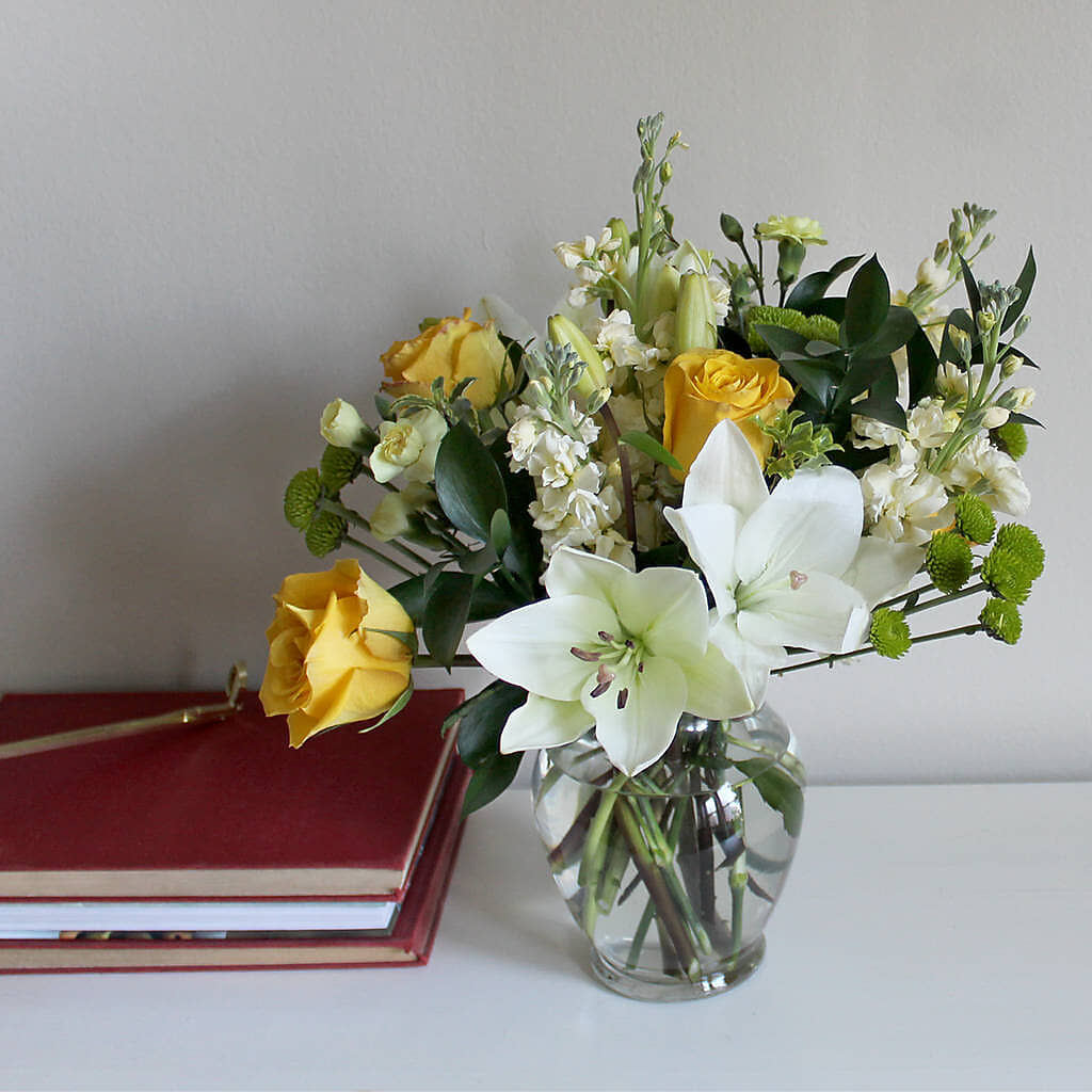 Hope & Serenity Bouquet –  Caines Flowers, Barberton OH