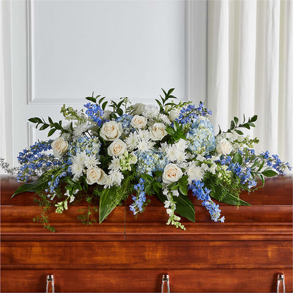 Timeless Essence Casket Spray –  Caines Flowers, Barberton OH