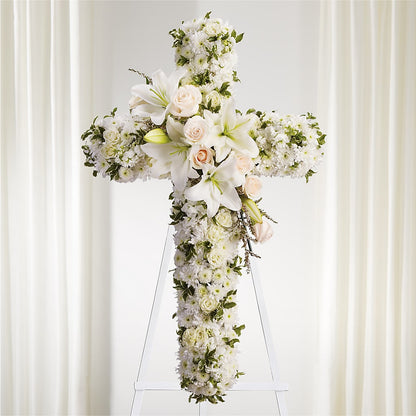 Spiritual Guidance Standing Spray –  Caines Flowers, Barberton OH