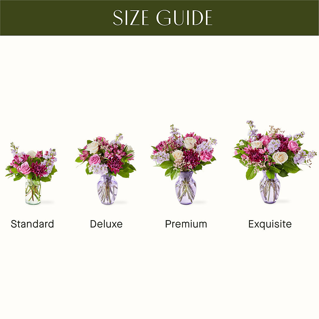 Amethyst Dreams Bouquet –  Caines Flowers, Barberton OH