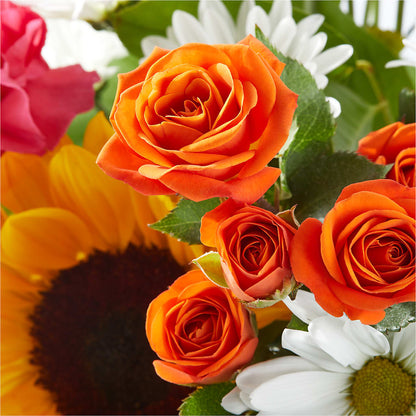 Sun-drenched Blooms Bouquet –  Caines Flowers, Barberton OH