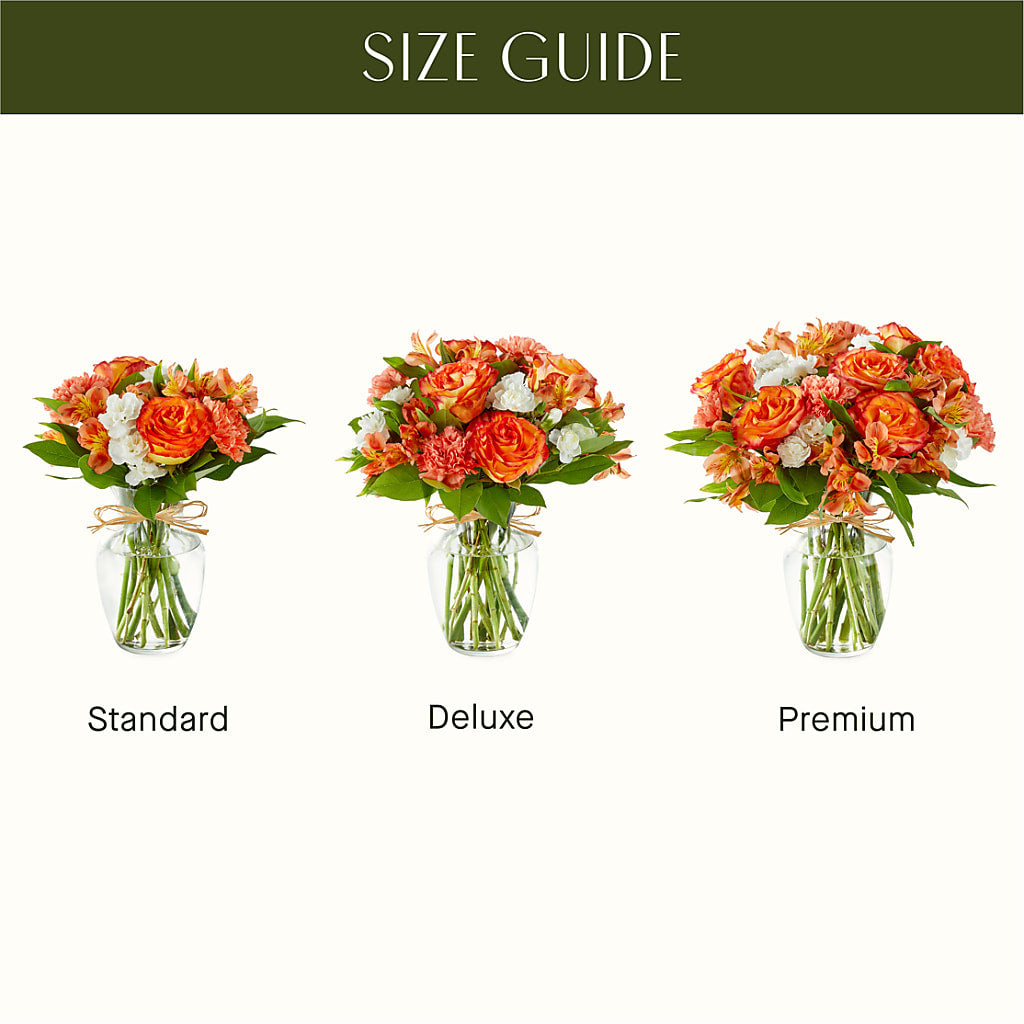 Apricot Glow Bouquet –  Caines Flowers, Barberton OH