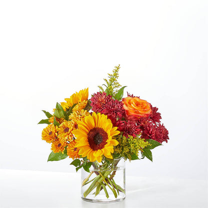 Flannel Scarf Bouquet –  Caines Flowers, Barberton OH