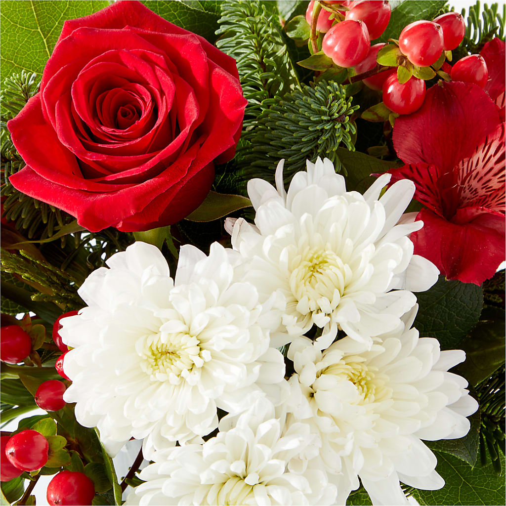 Letters to Santa Bouquet –  Caines Flowers, Barberton OH