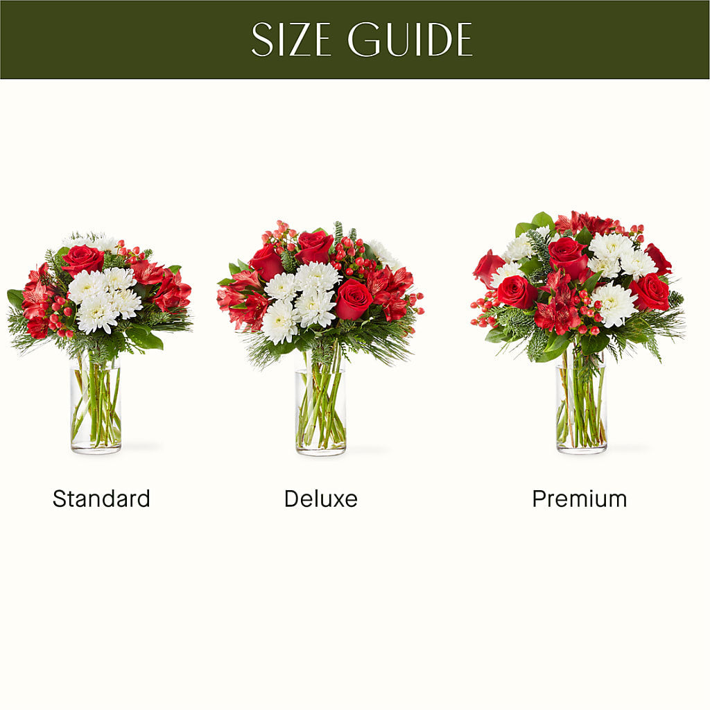 Letters to Santa Bouquet –  Caines Flowers, Barberton OH
