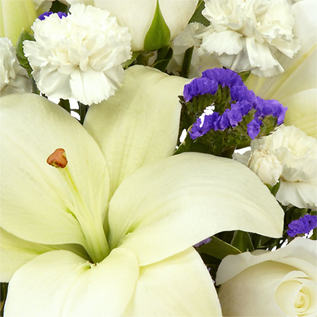 Sapphire Rush Bouquet –  Caines Flowers, Barberton OH