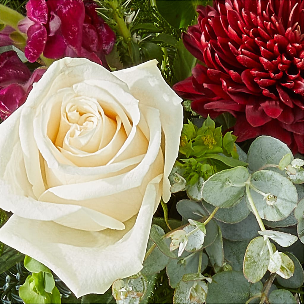 Cranberry Fizz Bouquet –  Caines Flowers, Barberton OH