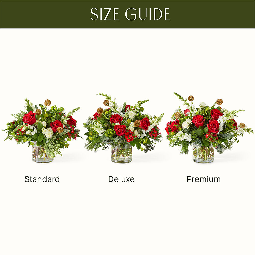 Deck the Halls Bouquet –  Caines Flowers, Barberton OH