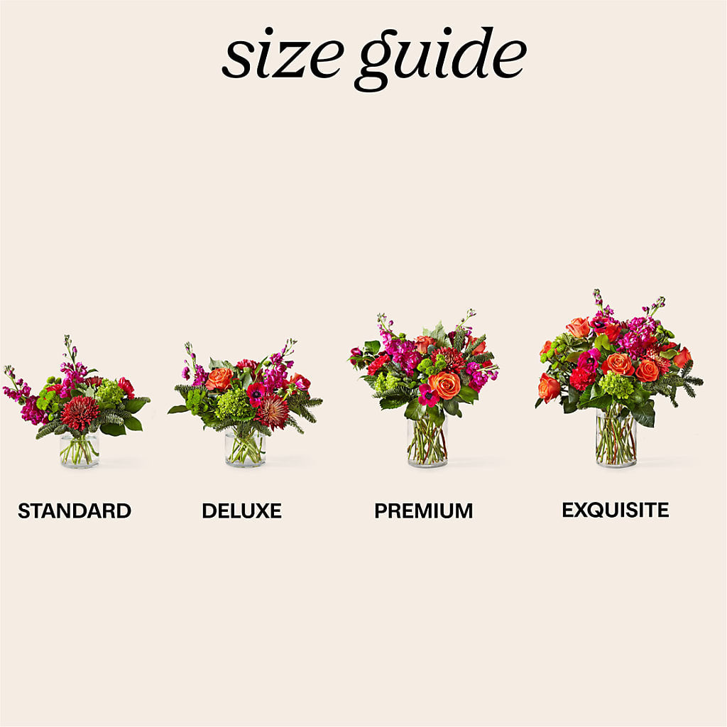 All the Tinsel Bouquet –  Caines Flowers, Barberton OH