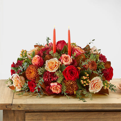 Gather Near Centerpiece –  Caines Flowers, Barberton OH