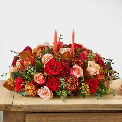 Gather Near Centerpiece –  Caines Flowers, Barberton OH