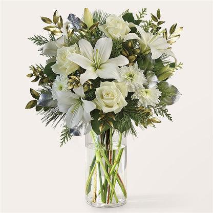 Wintry Mix Bouquet –  Caines Flowers, Barberton OH