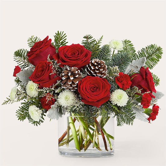 Yule Cheer Bouquet –  Caines Flowers, Barberton OH