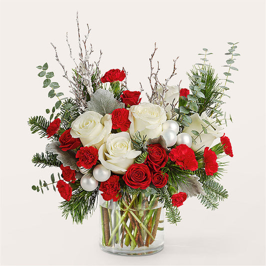 Trimming the Tree Bouquet –  Caines Flowers, Barberton OH