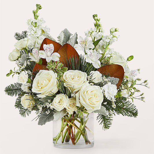 Fresh Snowfall Bouquet –  Caines Flowers, Barberton OH