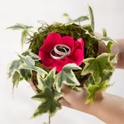 Lila Rose Ring Nest –  Caines Flowers, Barberton OH