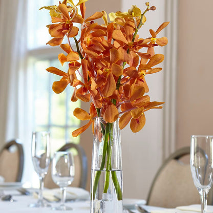 Orange Mokara Bud Vase –  Caines Flowers, Barberton OH